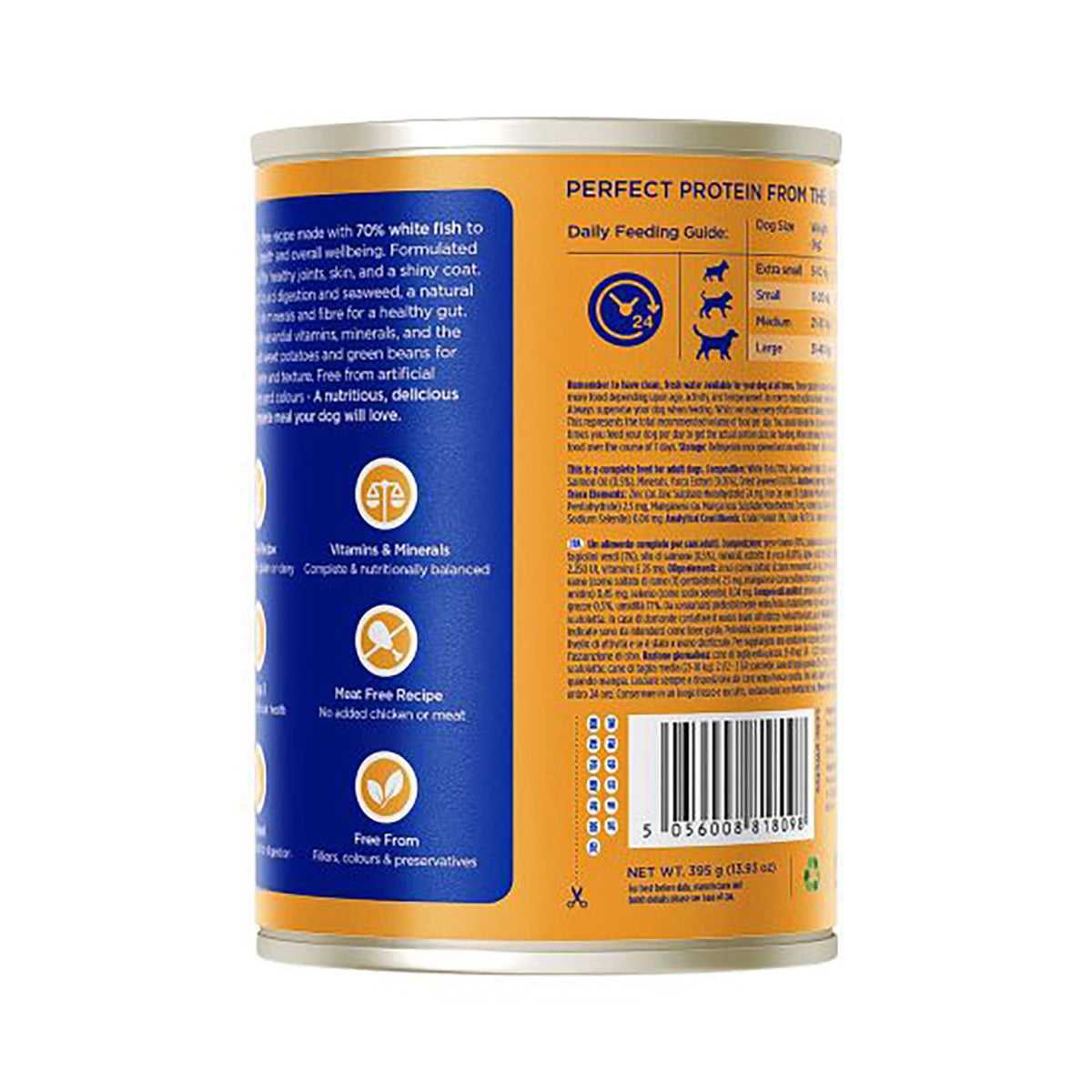 Fish4Dogs Lata Pescado Blanco & Boniato 395 g (6)
