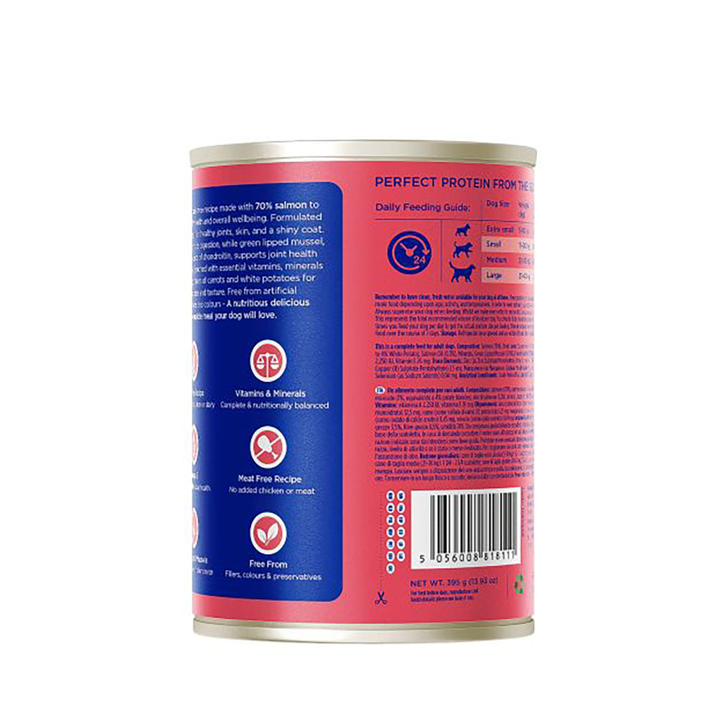 Fish4Dogs Lata Salmón & Zanahoria & Patata 395 g (6)