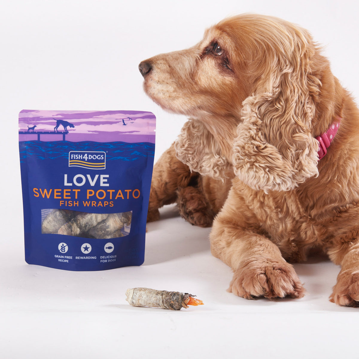 Fish4Dogs Love Boniato con Pescado 100 g (10)