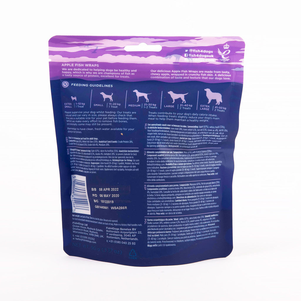 Fish4Dogs Love Manzana con Pescado 90 g (10)