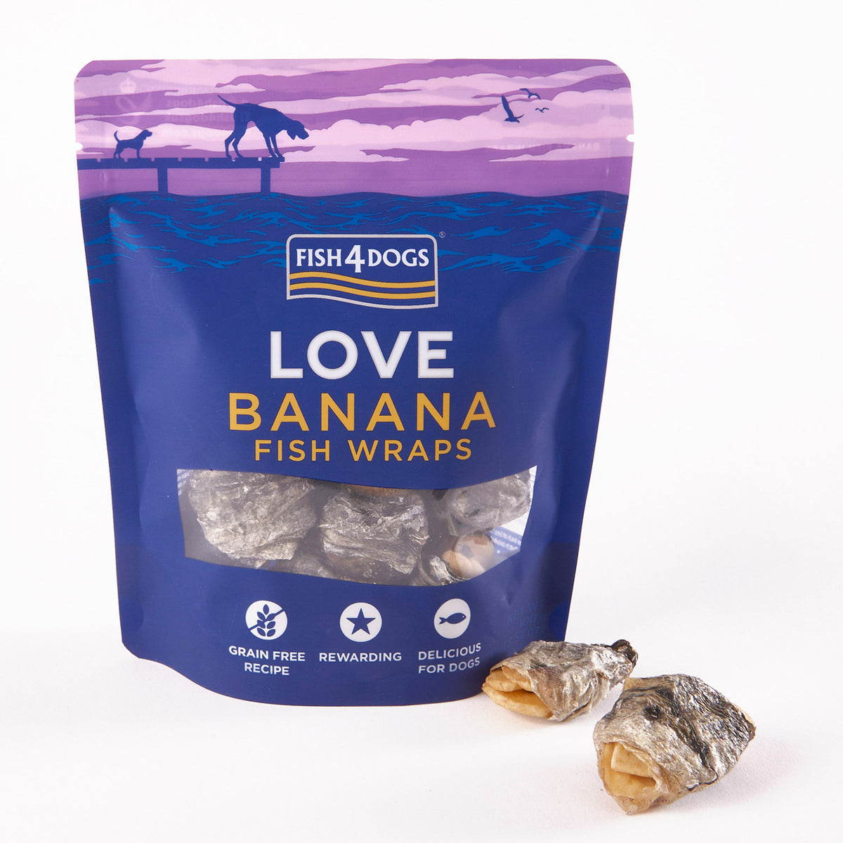 Fish4Dogs Love Banana con Pescado 100 g (10)