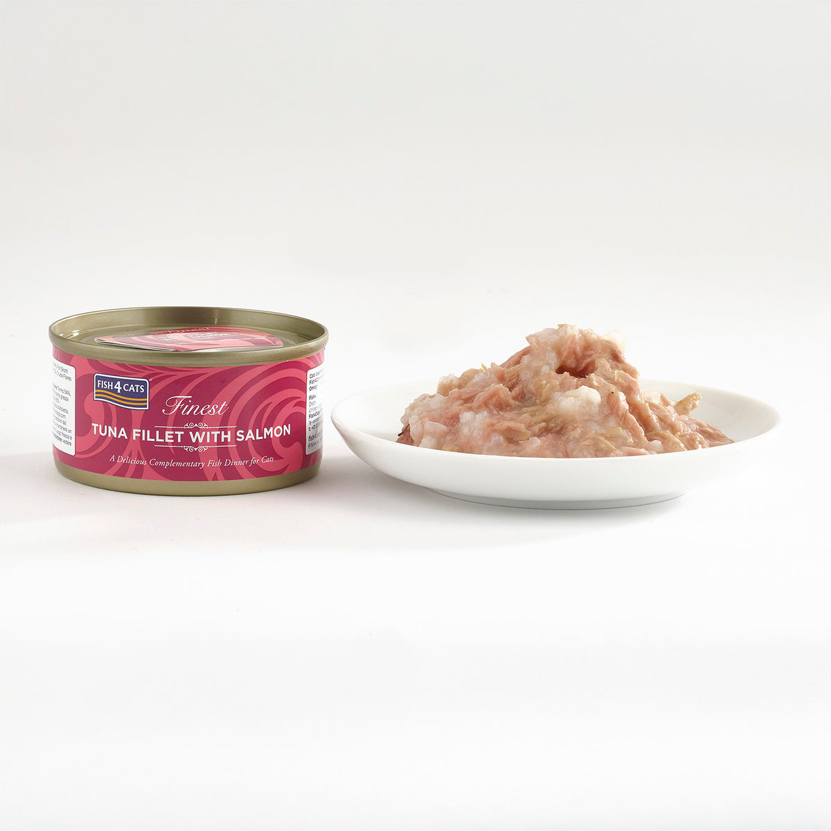 Fish4Cats Lata Filete de Atún con Salmón 70 g (10)