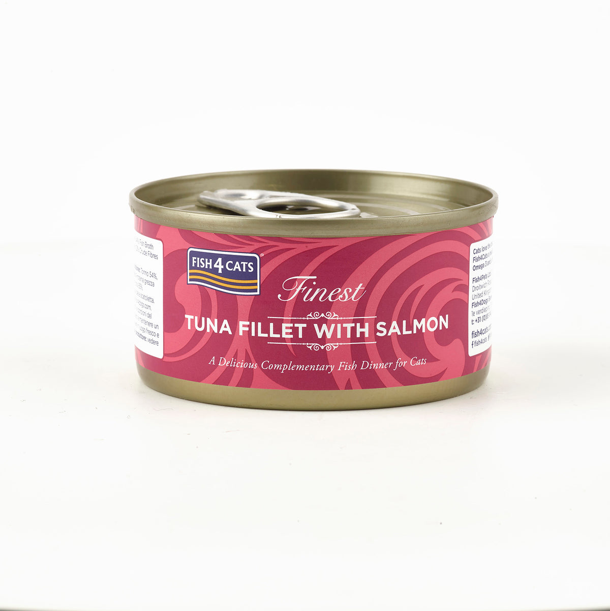 Fish4Cats Lata Filete de Atún con Salmón 70 g (10)