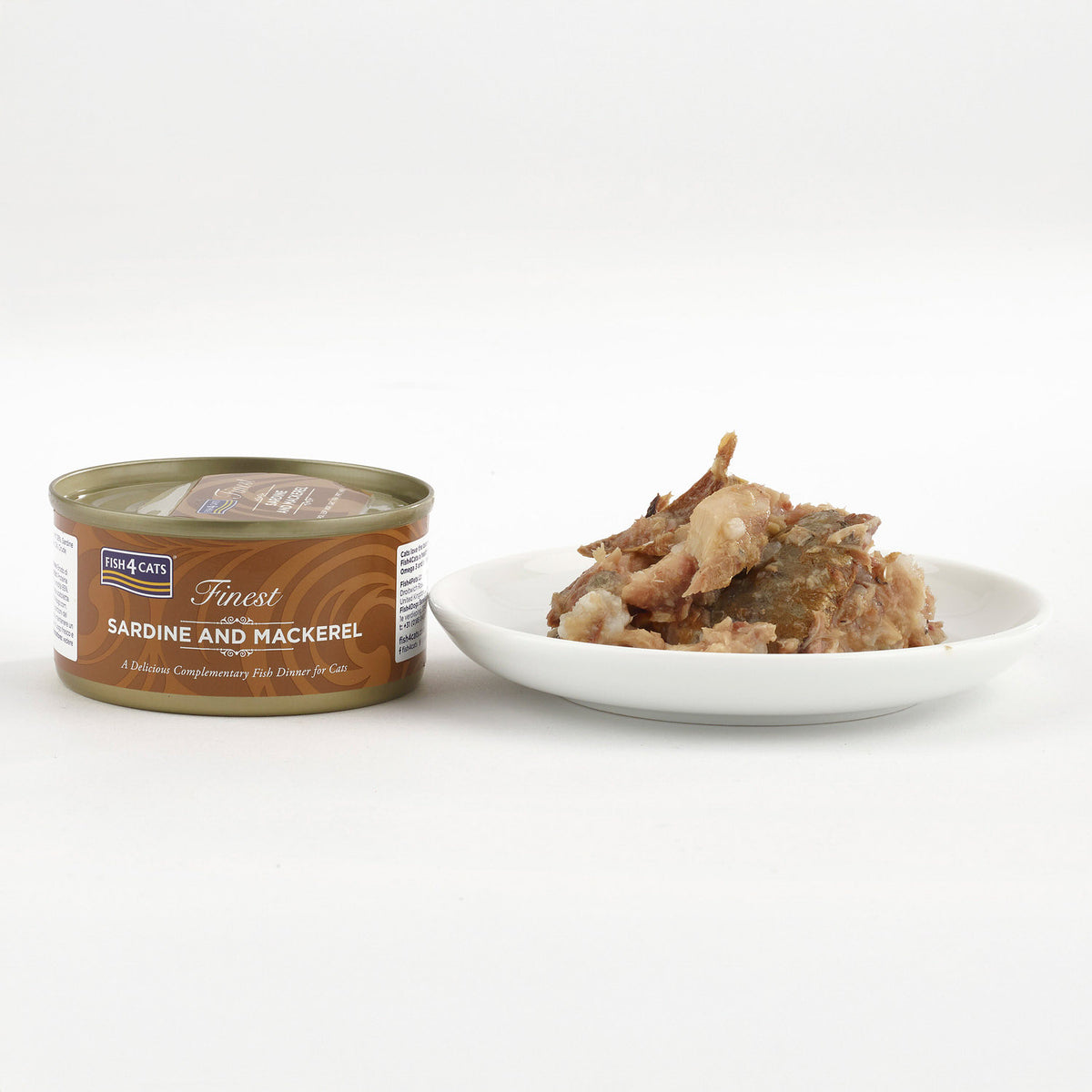 Fish4Cats Lata Sardina con Caballa 70 g (10)