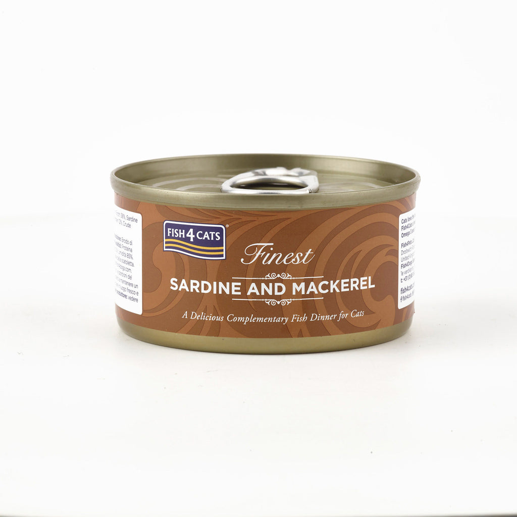 Fish4Cats Lata Sardina con Caballa 70 g (10)