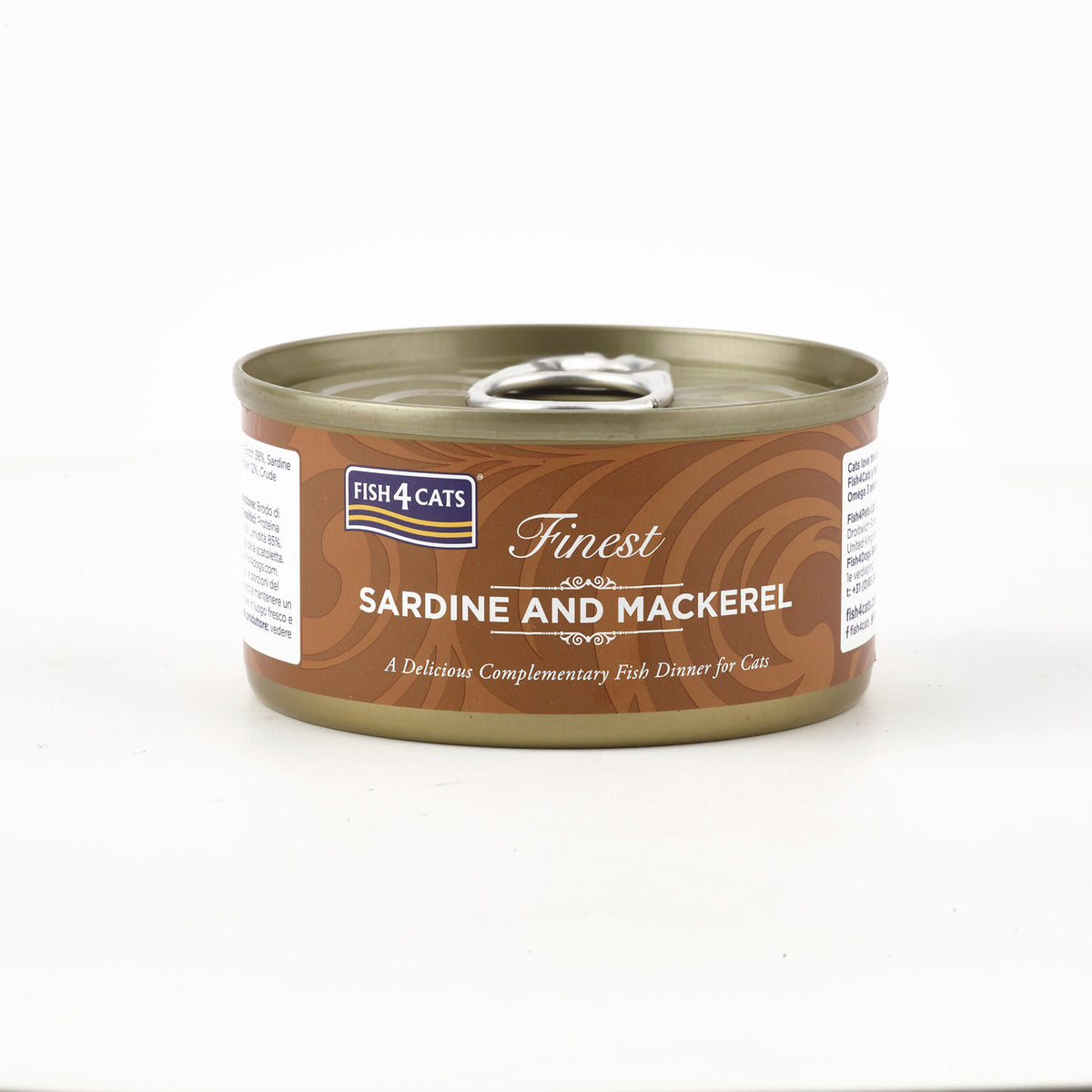 Fish4Cats Lata Sardina con Caballa 70 g (10)