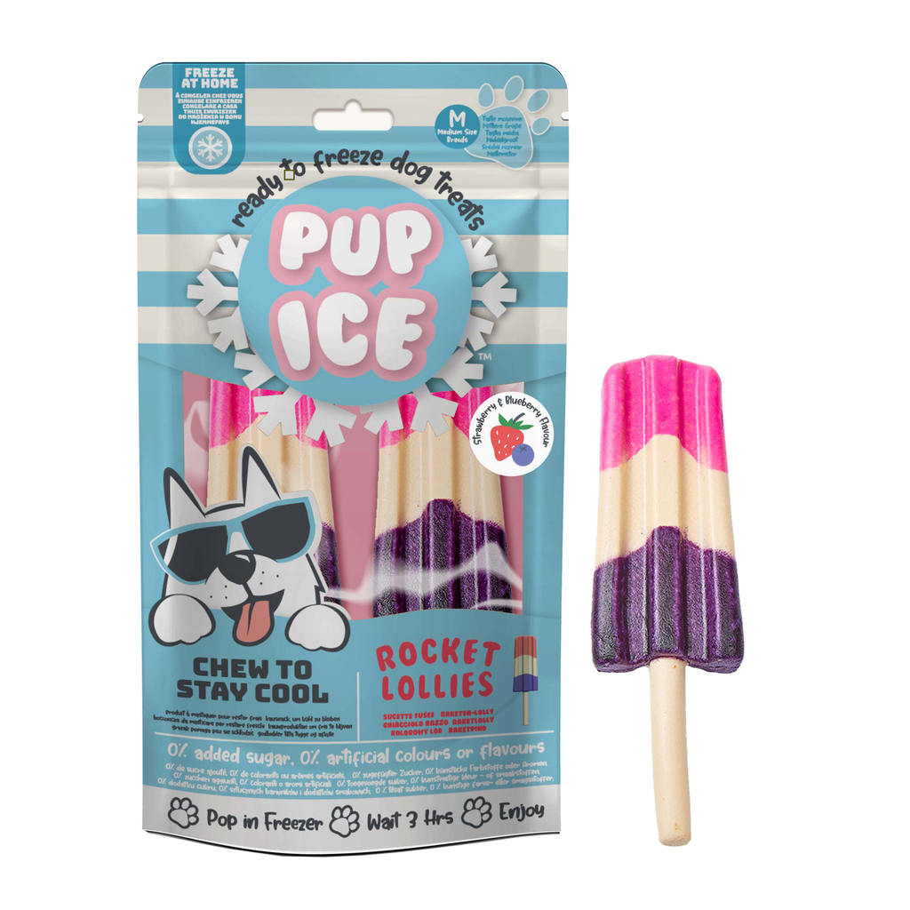 Pup Ice 2 Rocket Fresa&Arandano 90g (12)