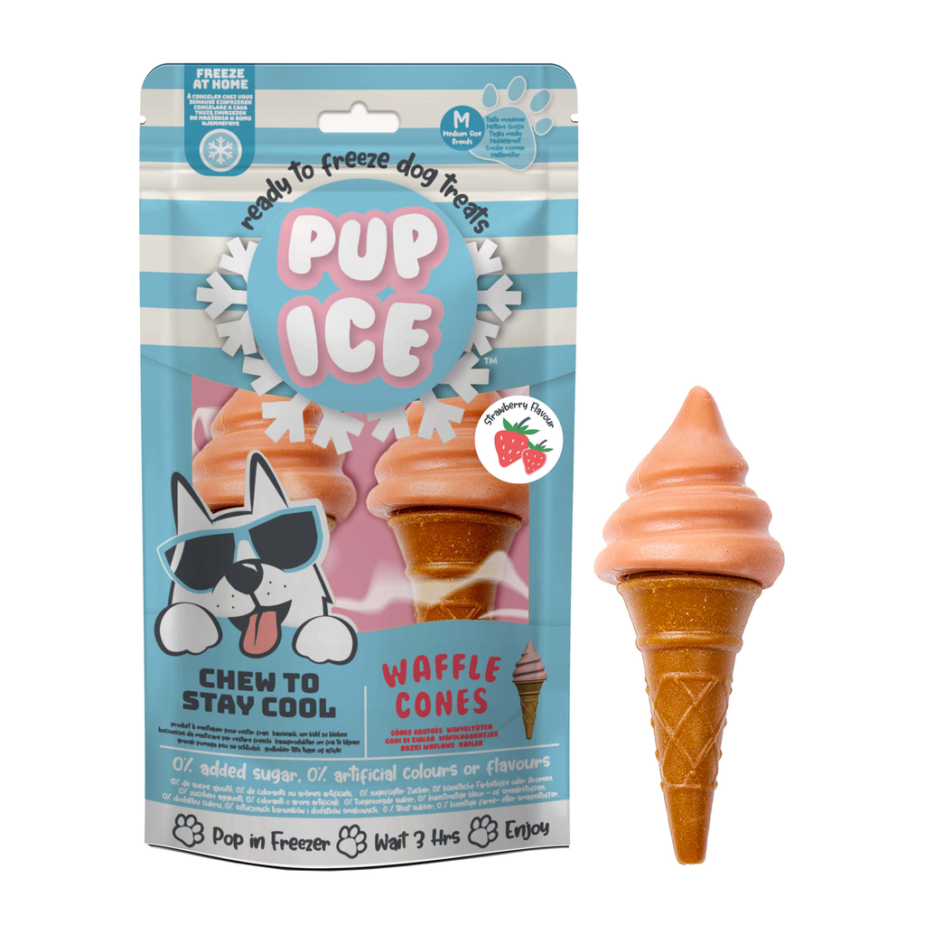 Pup Ice 2 Waffle Fresa 110g (10)