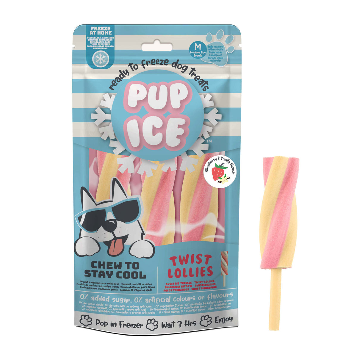 Pup Ice 3 Twist Fresa&Vainilla 102g (9)