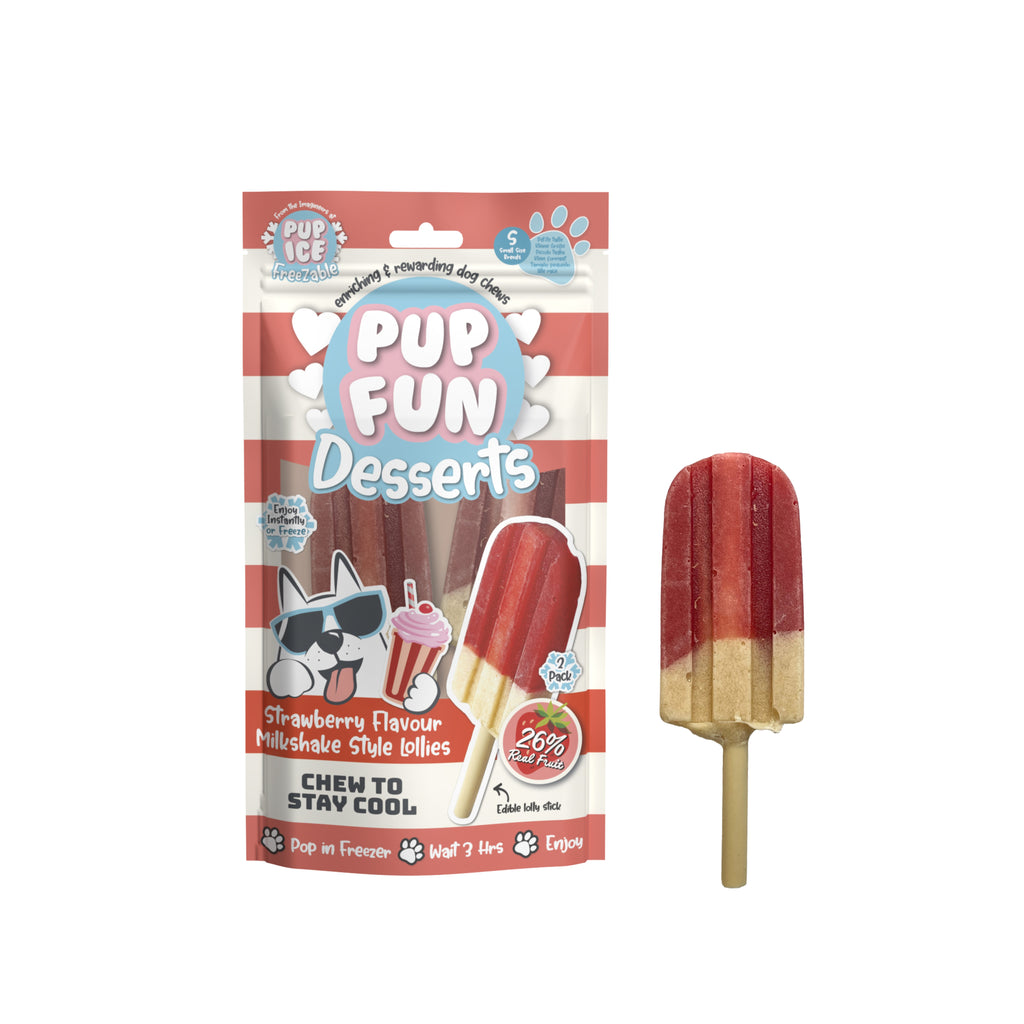 Pup Ice Milkshake Fresa 2 uds 60gr (14)