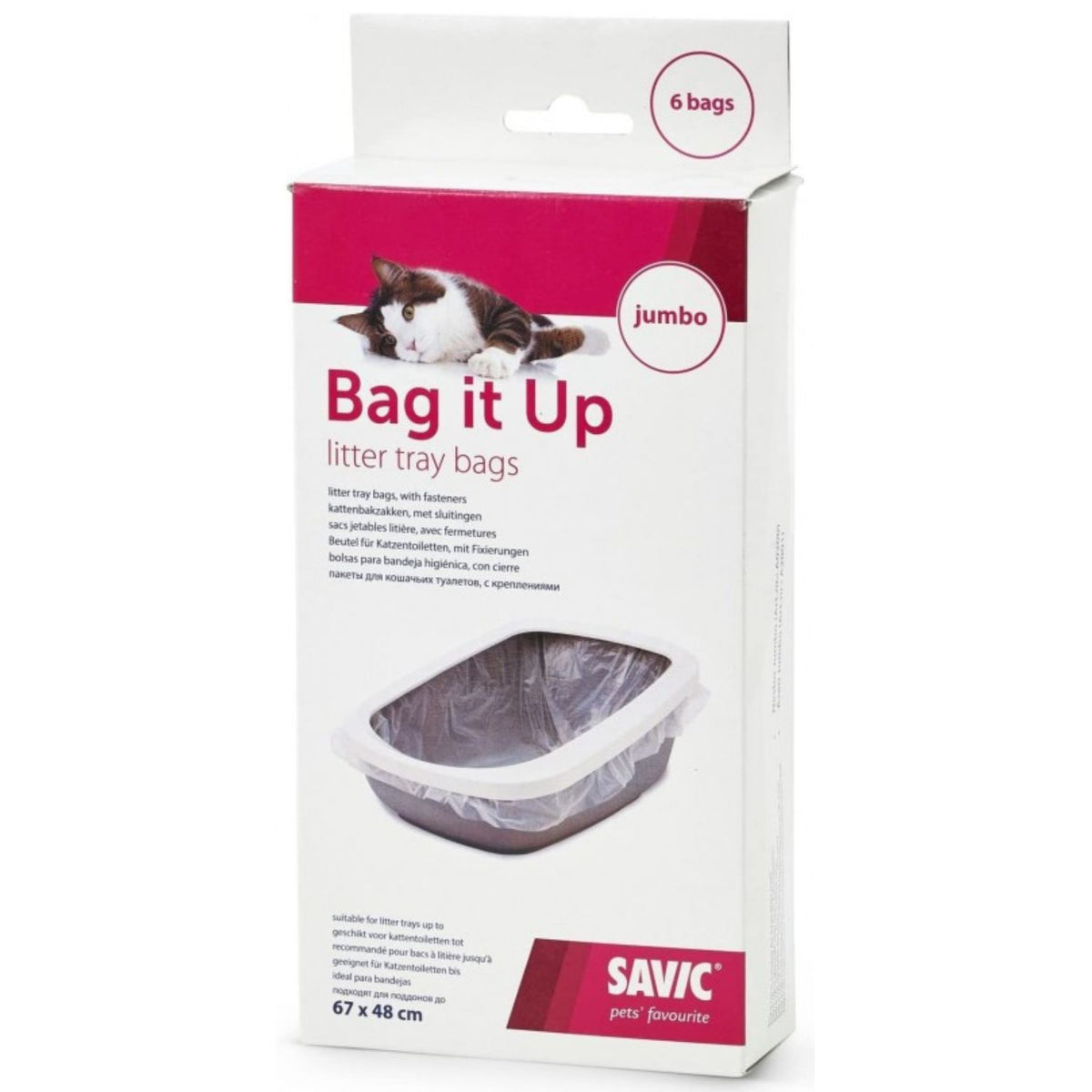 Savic 6 Bolsas Higiénicas WC Jumbo