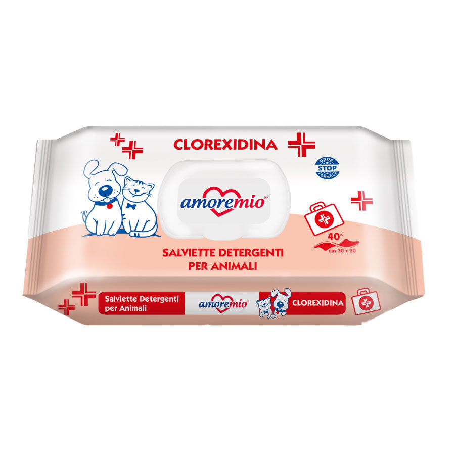 Amoremio Toallitas Clorexidina 40 ud