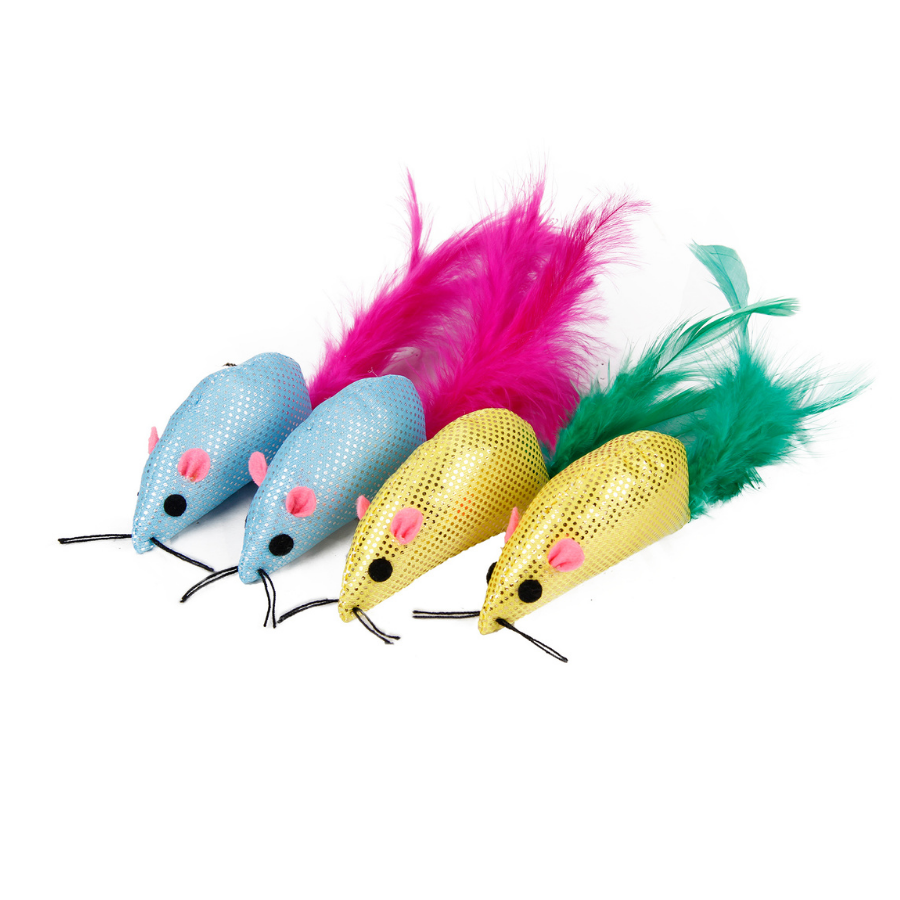 4 Ratones de colores