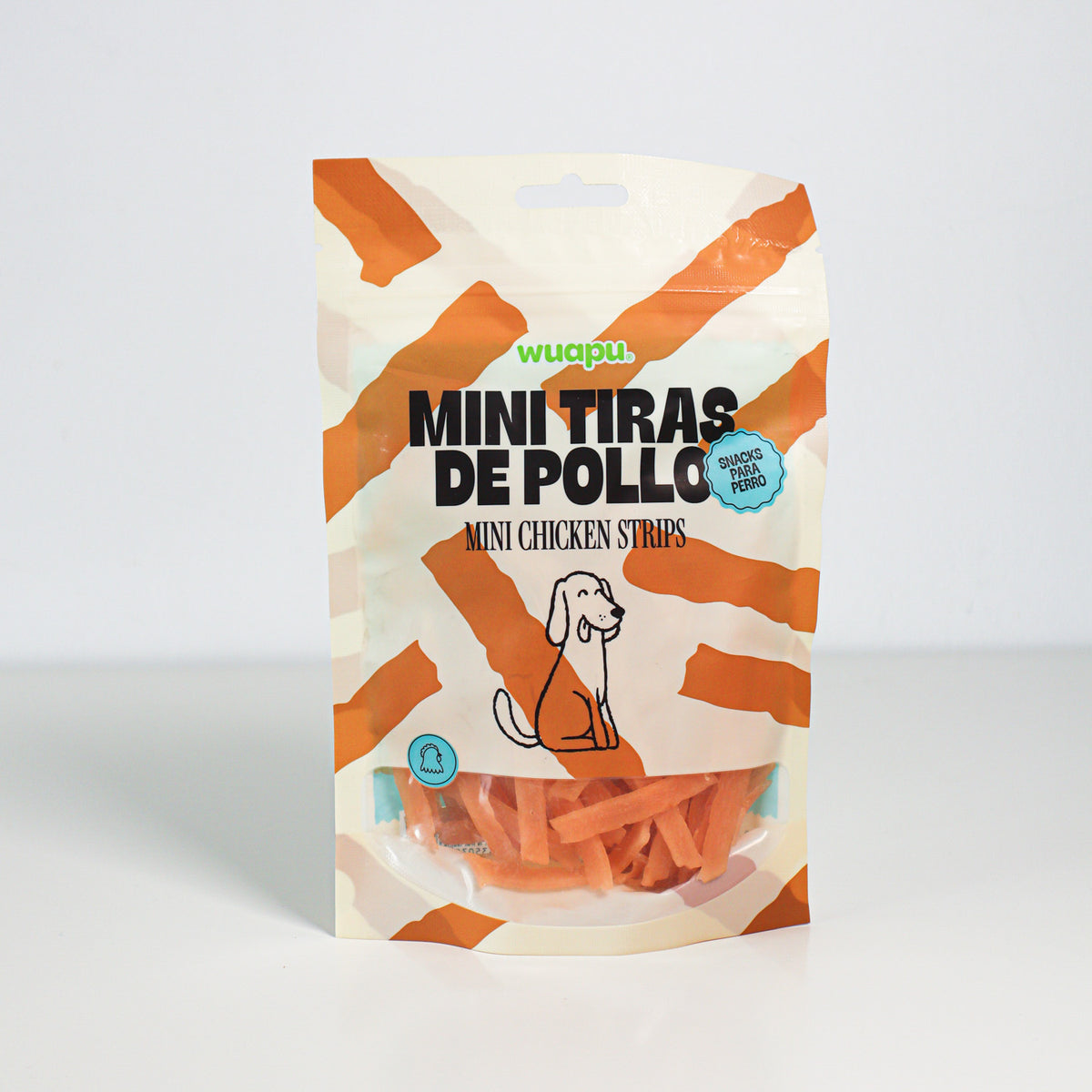 Snacks Mini Tiras de Pollo - Pack x 12 bolsas