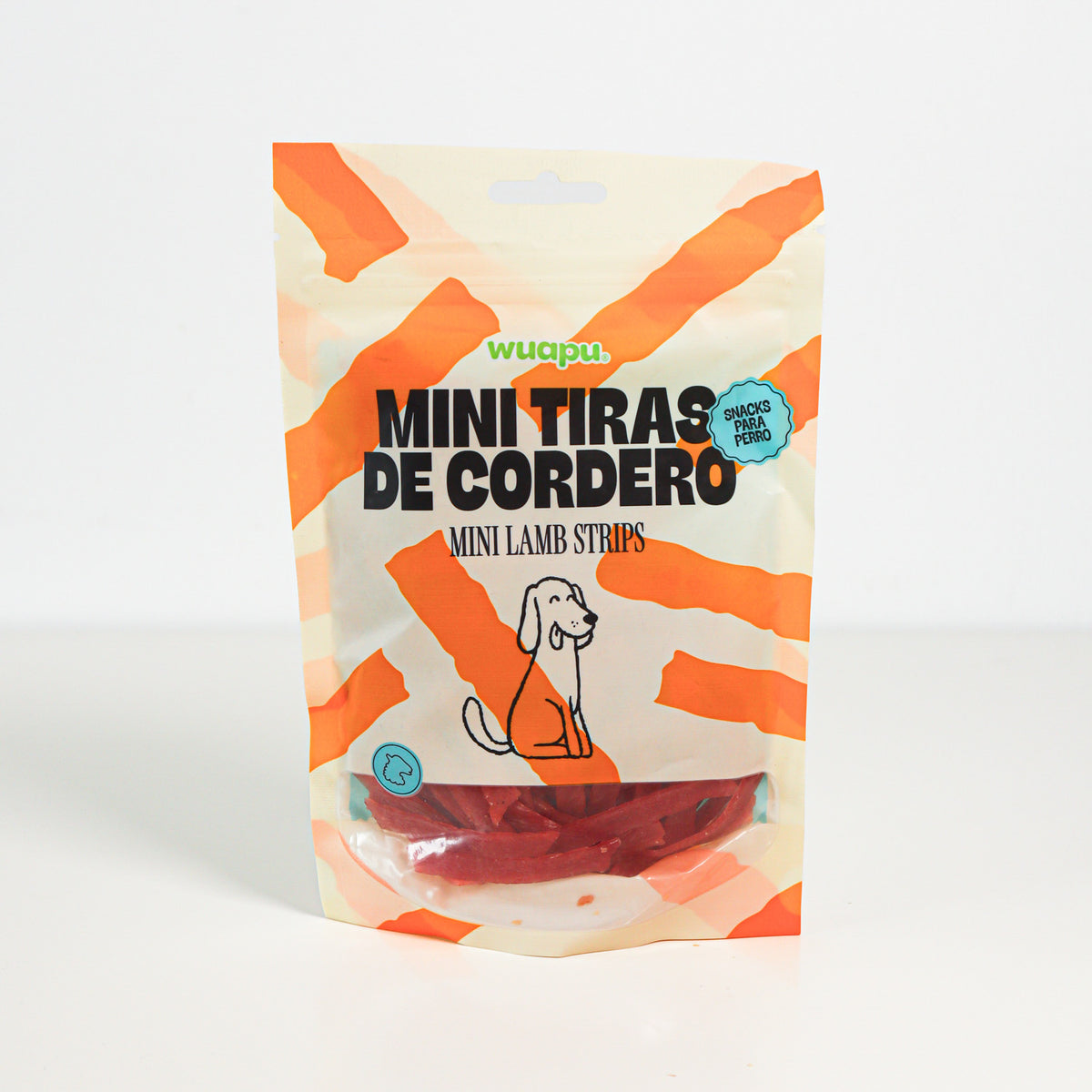 Snacks Mini tiras de Cordero - Pack x 12 bolsas