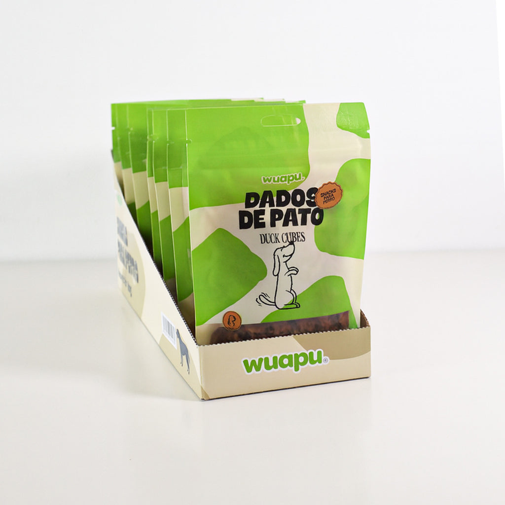 Snacks Dados de Pato - Pack x 12 bolsas