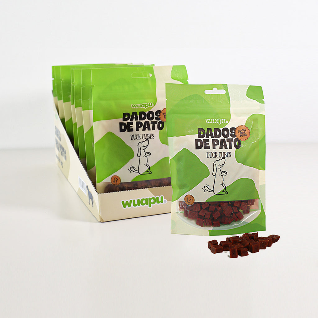 Snacks Dados de Pato - Pack x 12 bolsas