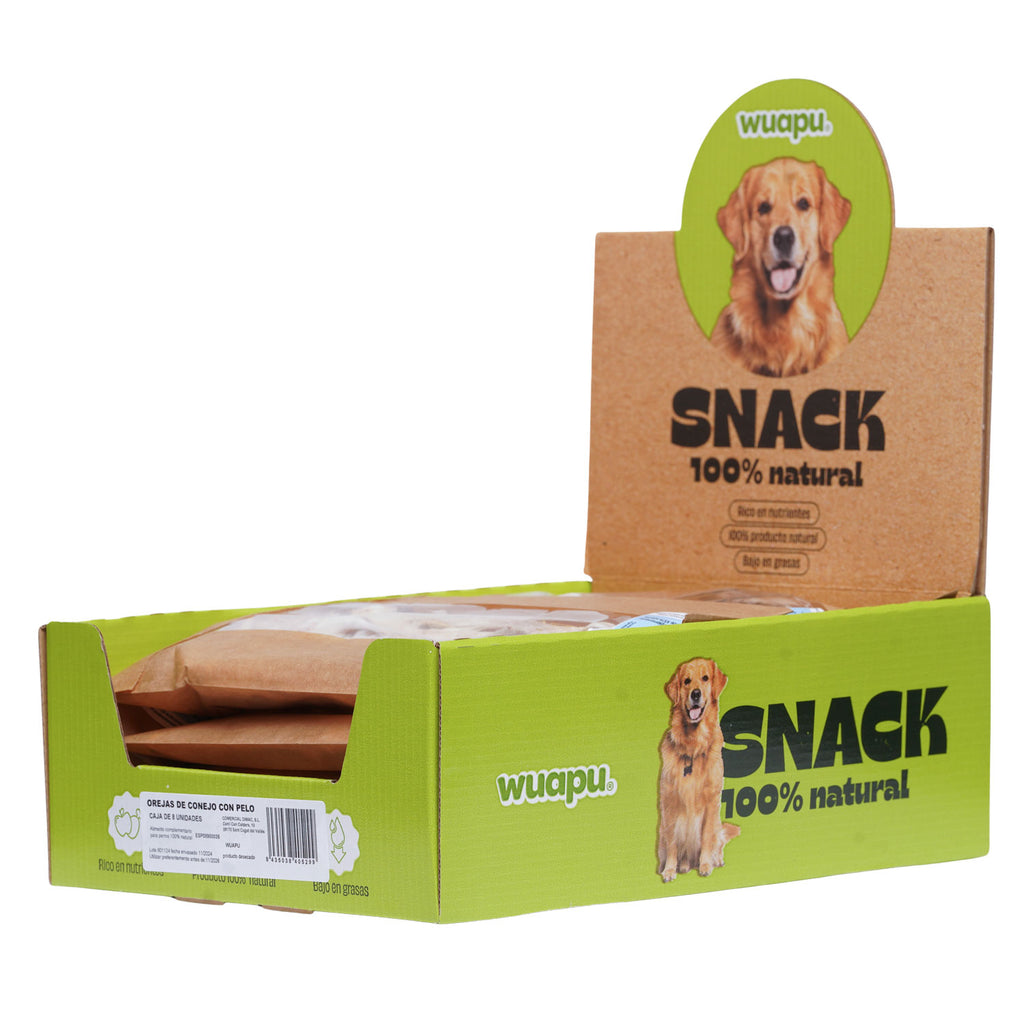 Snack Oreja de Conejo - Pack x 8 bolsas