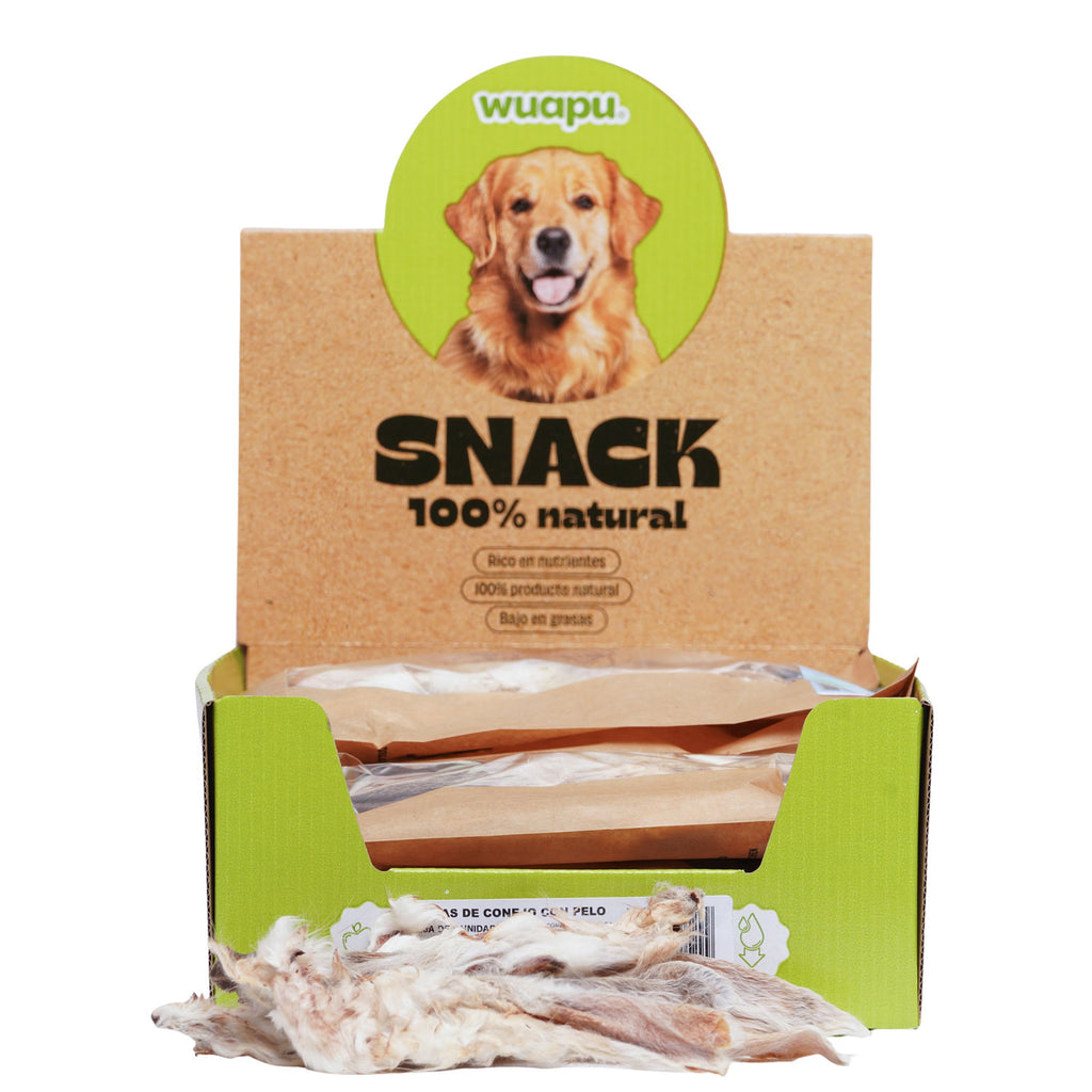Snack Oreja de Conejo - Pack x 8 bolsas