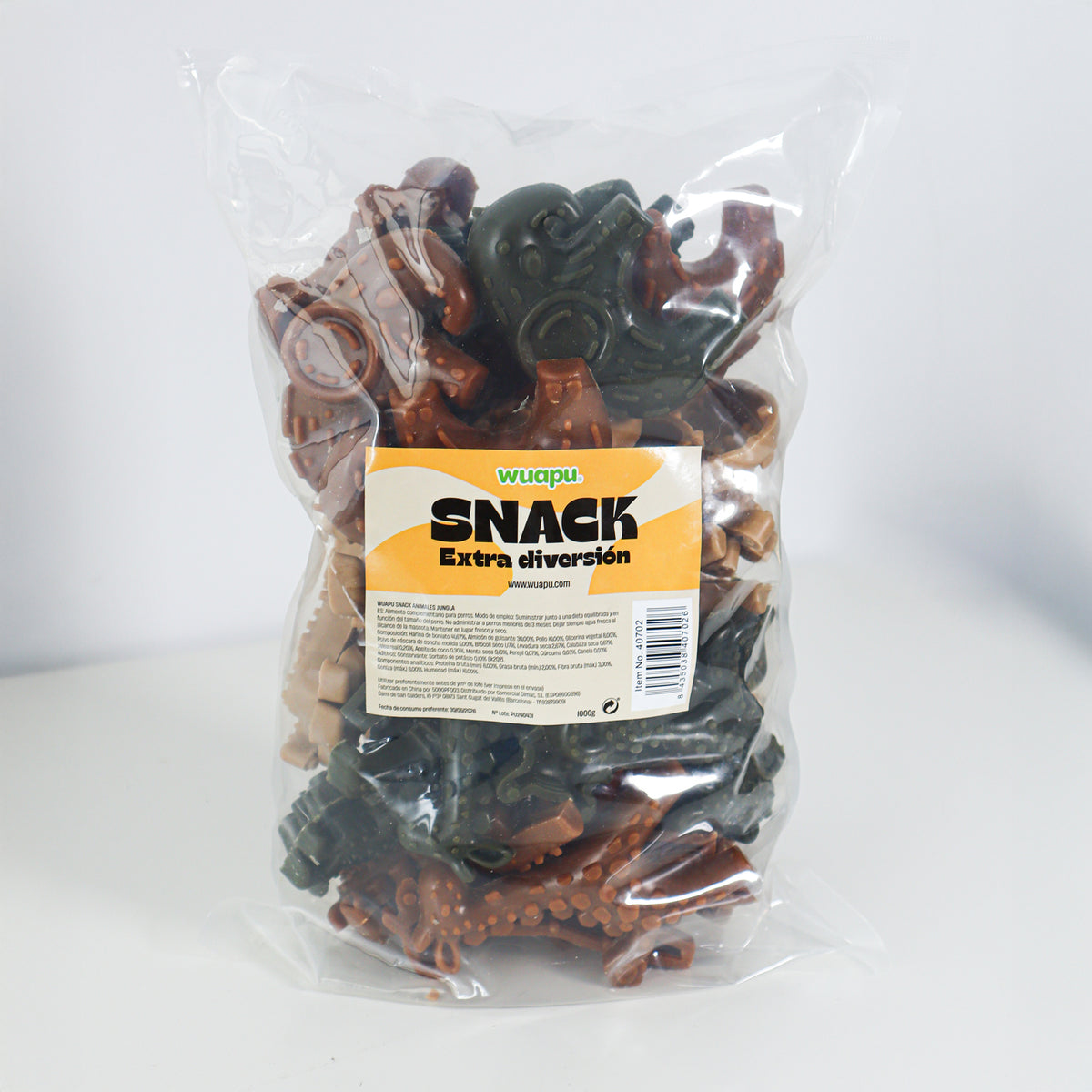Snack Extra Diversión Animales Jungla -1kg