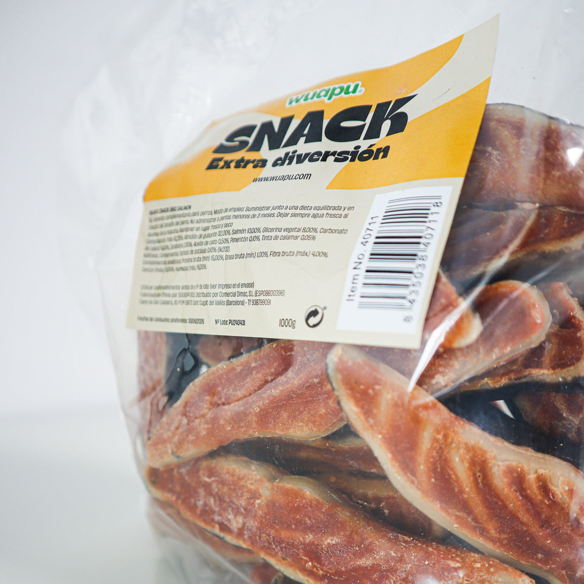 Snack Light BBQ Salmón. 1kg