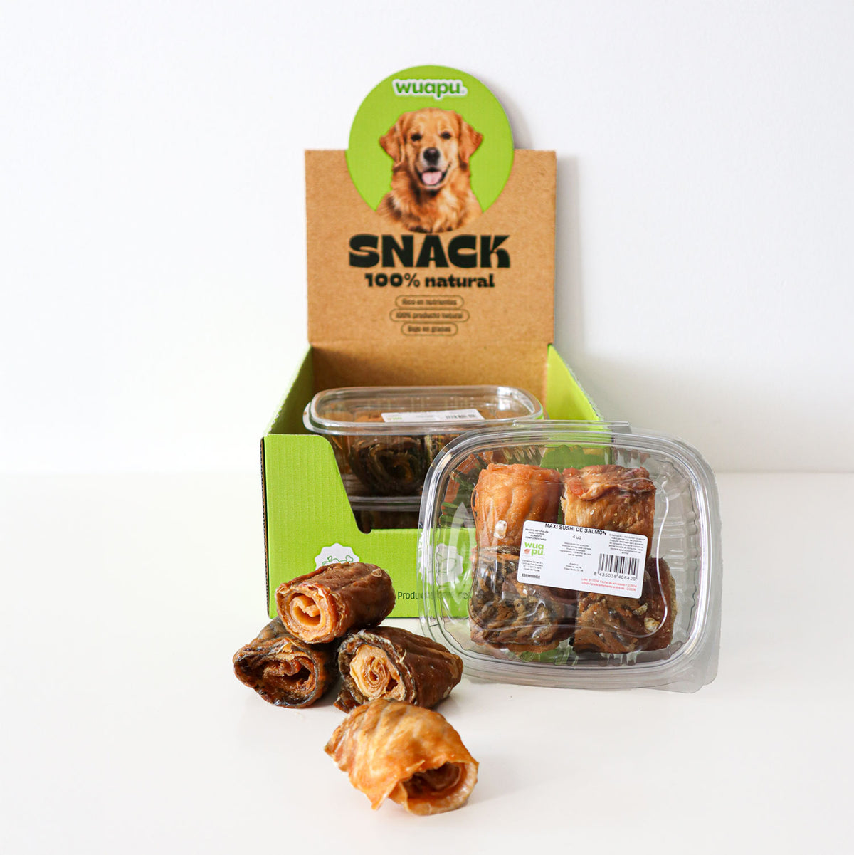 Snack Maxi Sushi Salmón - Pack x 10 bolsas