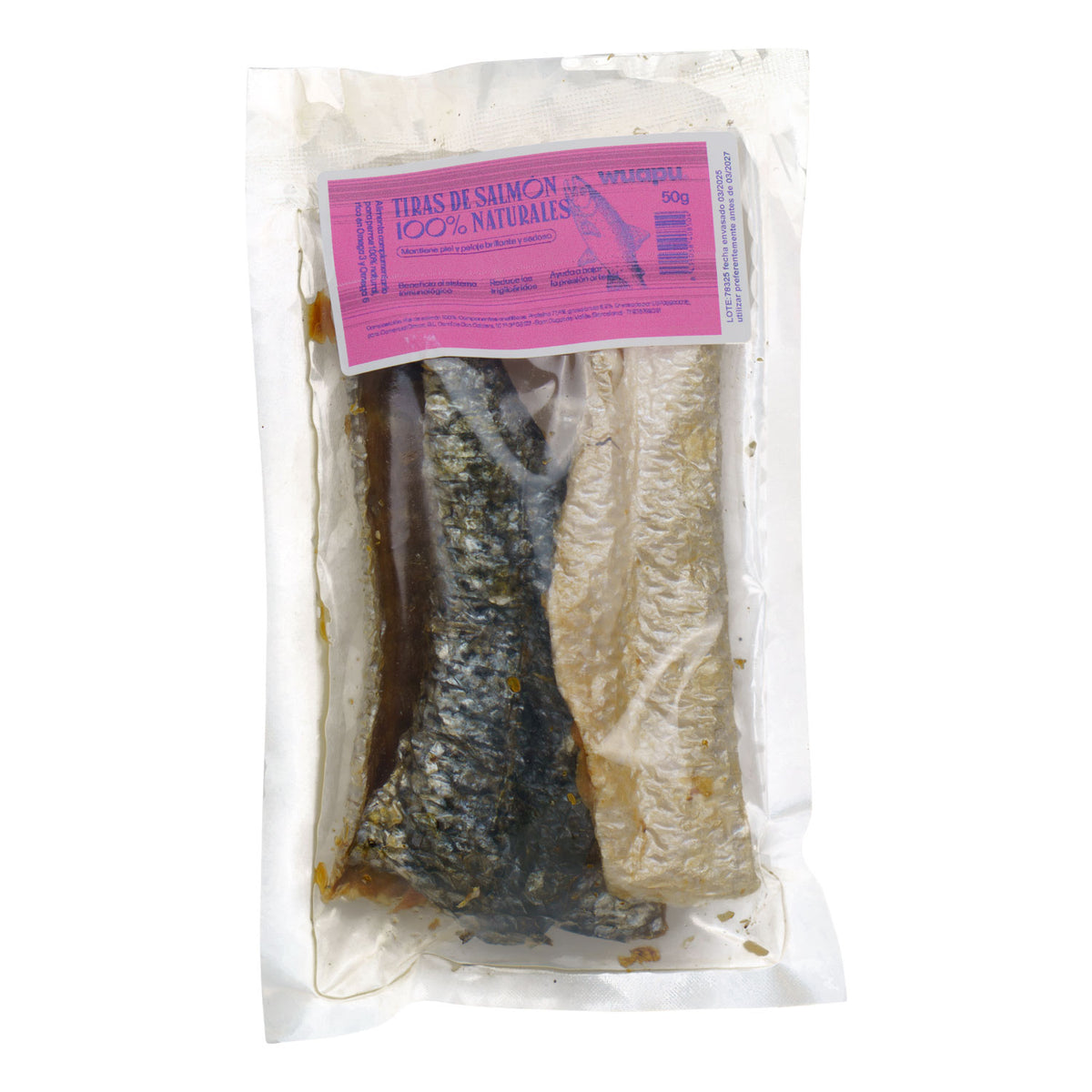 Snack Tiras de salmón -  Pack x 12 bolsas