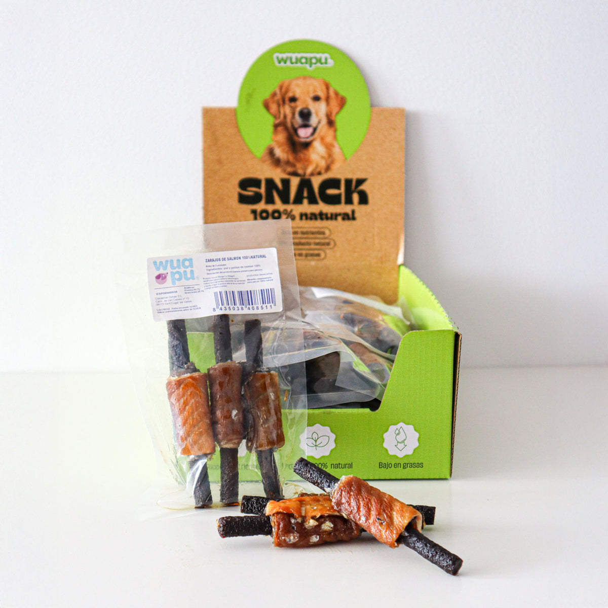 Snack Zarajos de Salmón