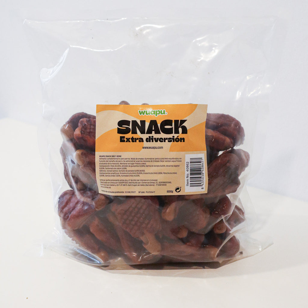 Snack Extra Diversión BBQ T-Bone  - 1 kg