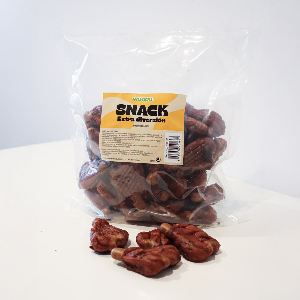 Snack Extra Diversión BBQ T-Bone  - 1 kg
