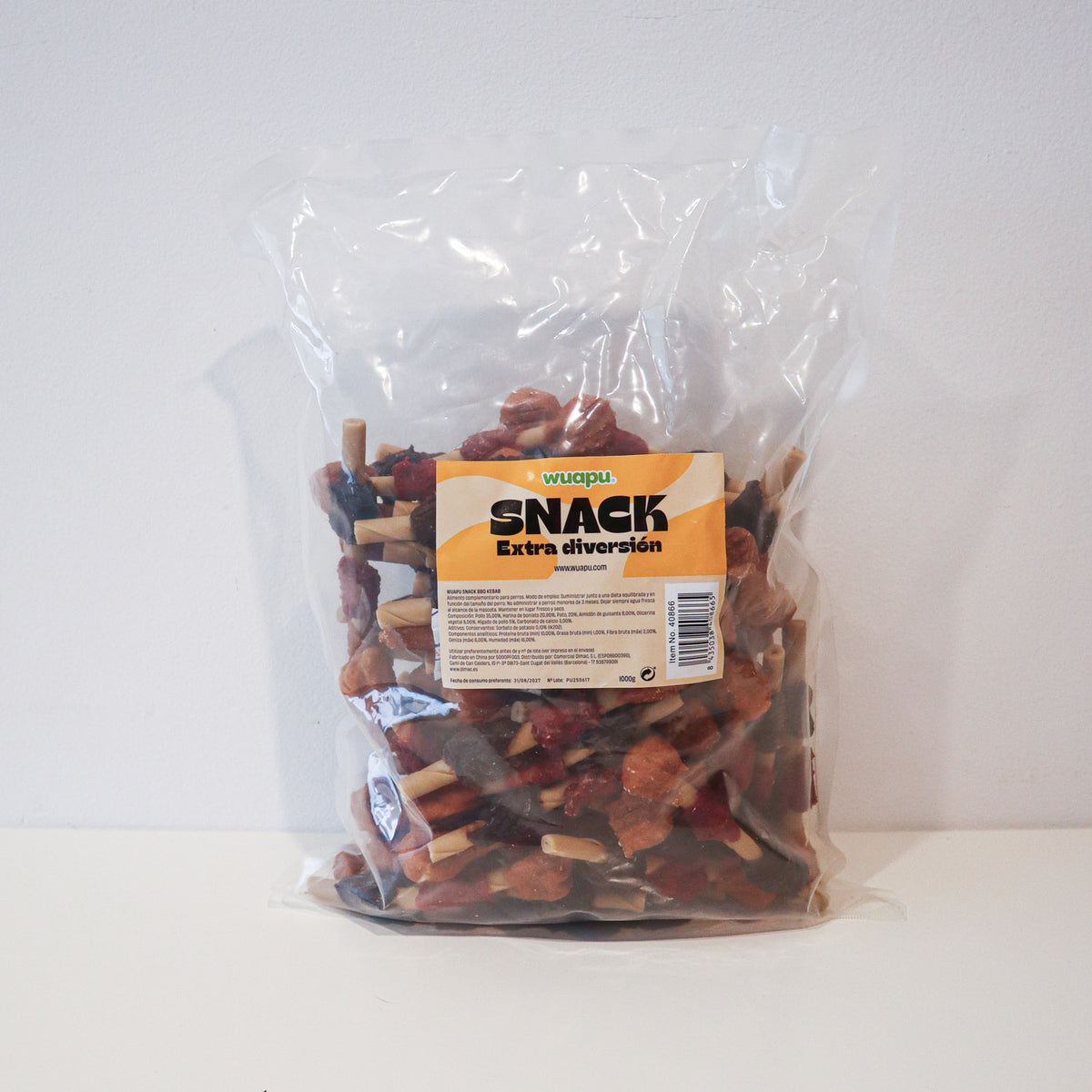 Snack Extra Diversión BBQ Kebab - 1 kg