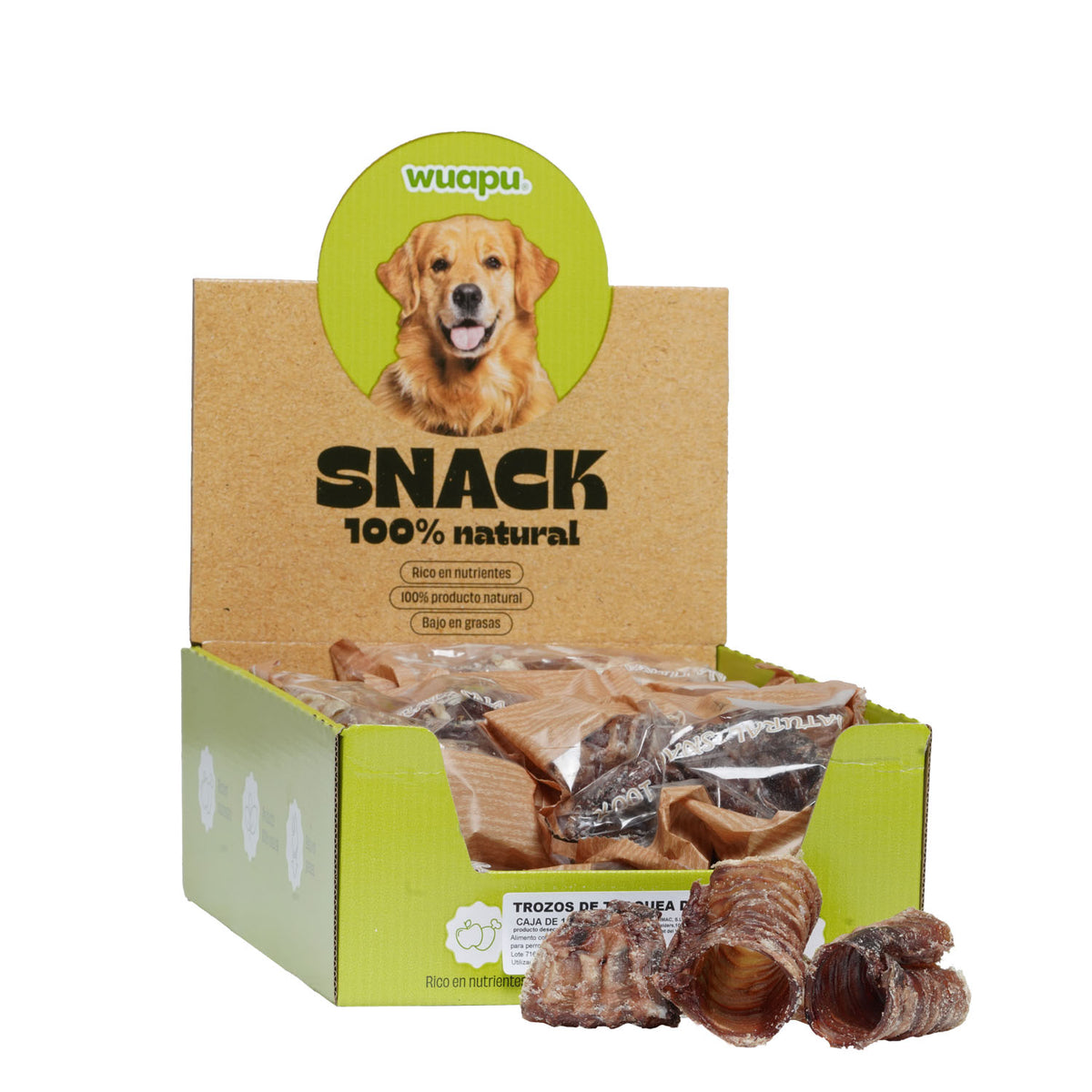 Tráquea de Vacuno - Pack x 10 bolsas de 100 gr