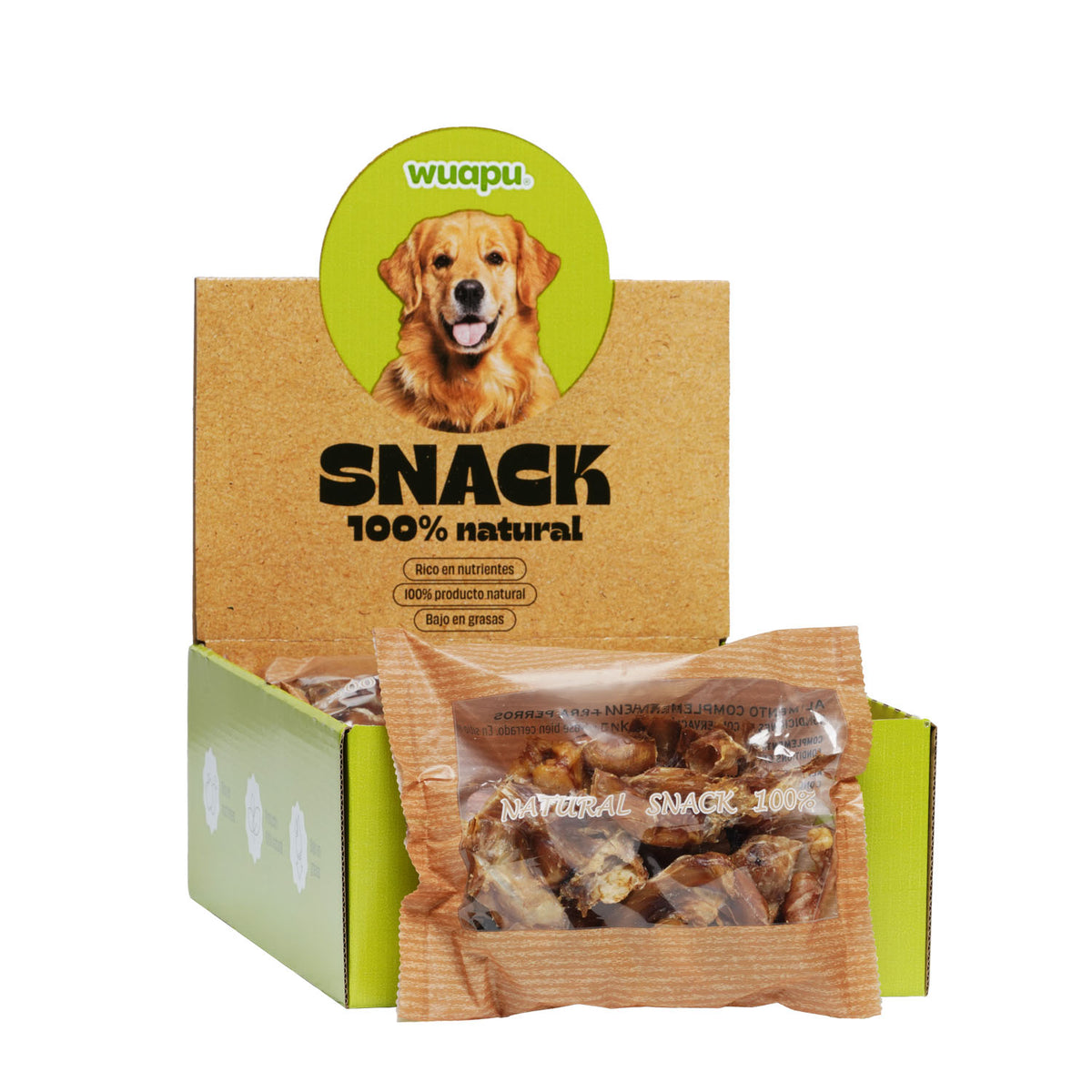Snack Punta de Nervio de Toro - Pack x 10 bolsas