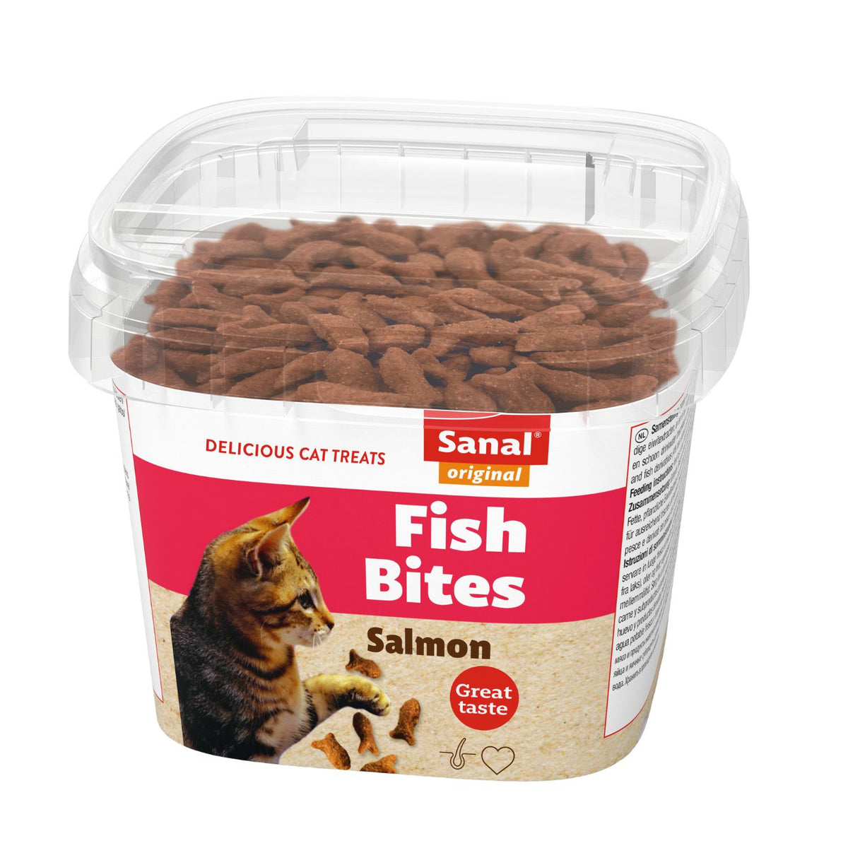 Sanal snack para gato Fish Bites 75 gr