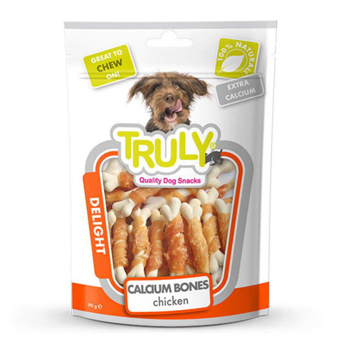 Truly Hueso Calcio C/Pollo 90g (15)