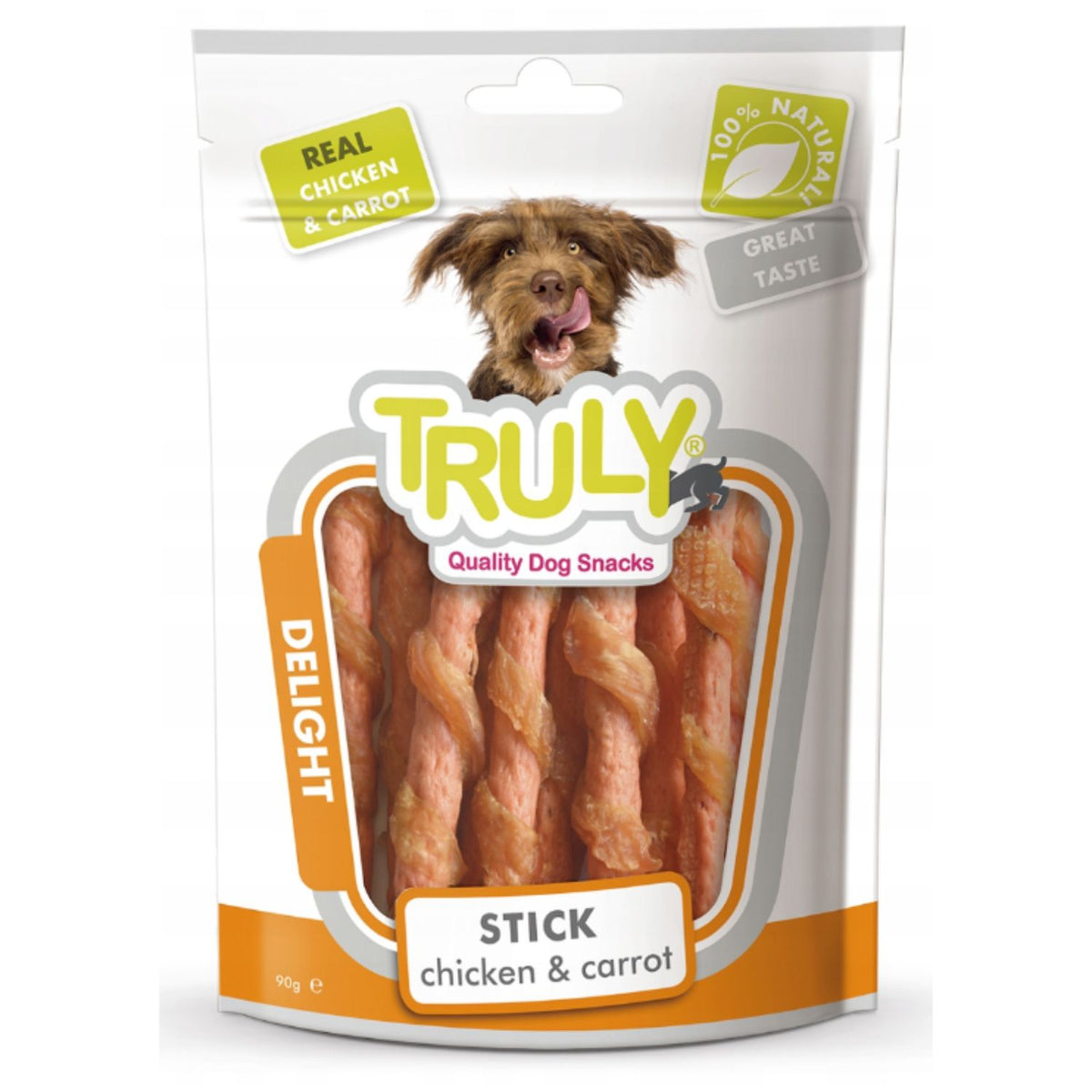 Truly Palitos Pollo C/ Zanahoria 90g (12)