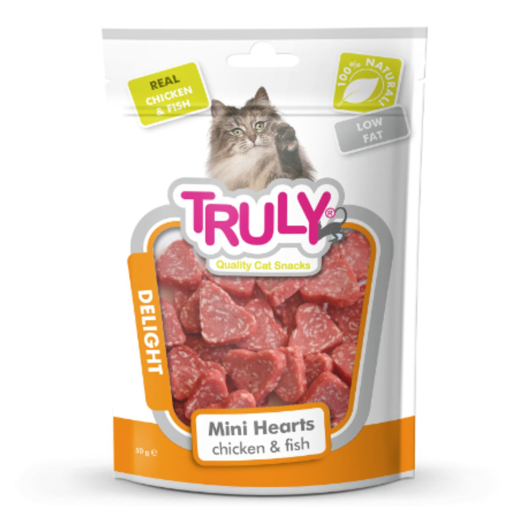 Truly Gato Corazones Pollo&Pescado 50g (20)